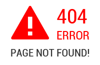 404 error - page not found